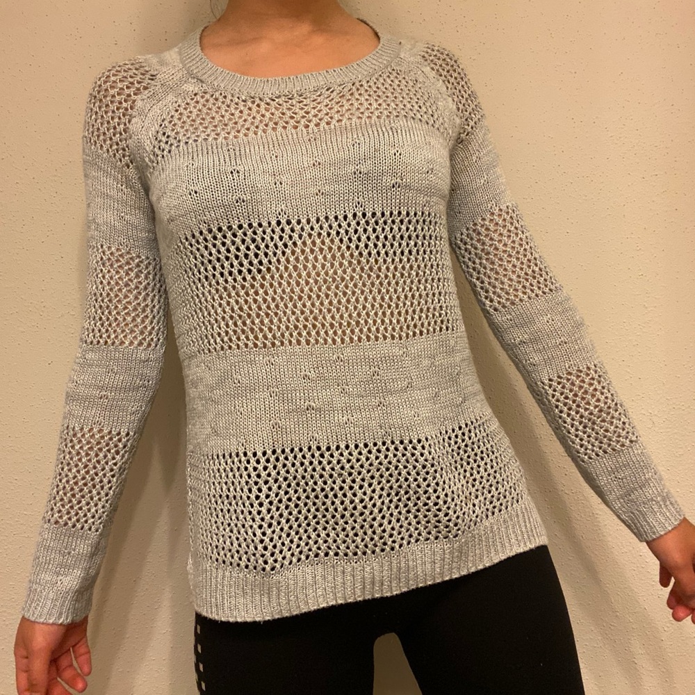 Gray sweater